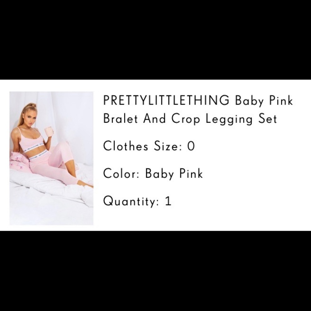New Pretty little thing 2 piece set
